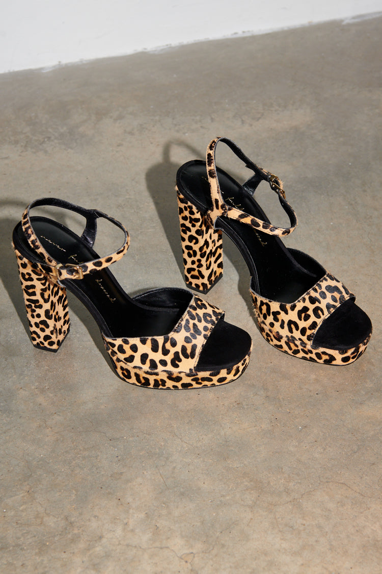 Buy Women's Celeste Women's Animal Print Sandals with Block Heels and  Buckle Closure Online | Centrepoint UAE