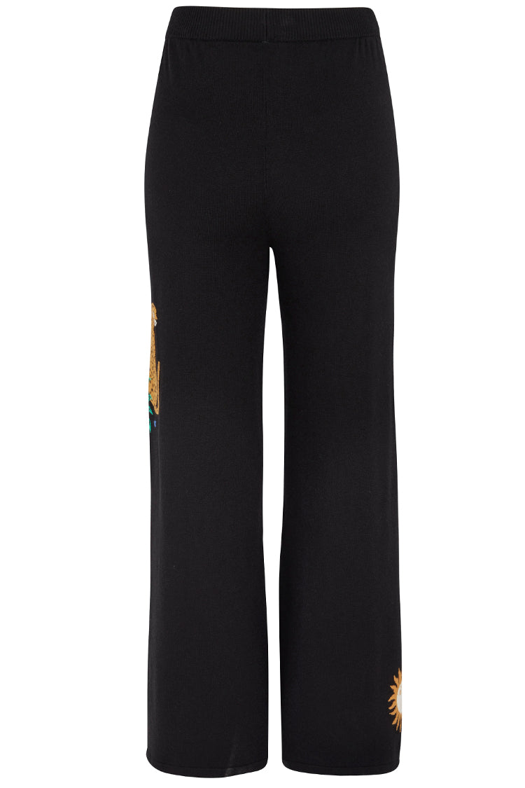 Black Solstice Knitted Trousers – Never Fully Dressed