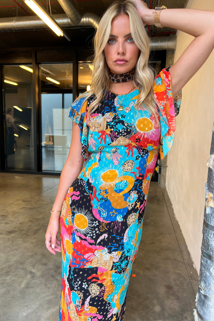 Lunar Treasure Maxi Dress – Never Fully Dressed