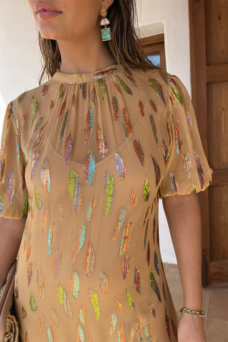 Sparkle Jacquard Bibi Maxi Dress – Never Fully Dressed