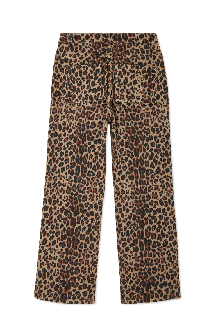 Leopard Lucia Scallop Detail Jeans – Never Fully Dressed