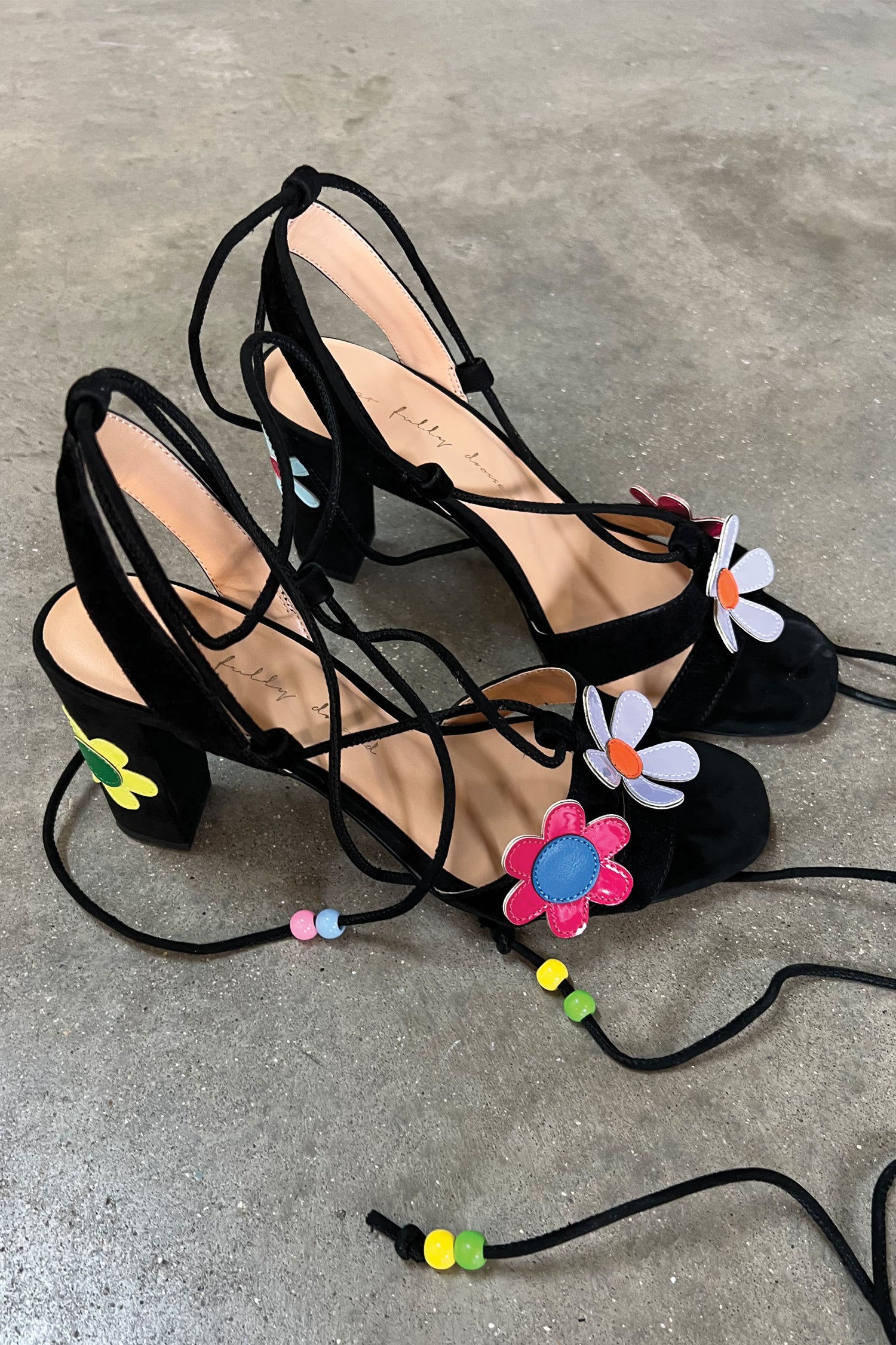 More Flower to Ya Embroidered Heel | Nasty Gal